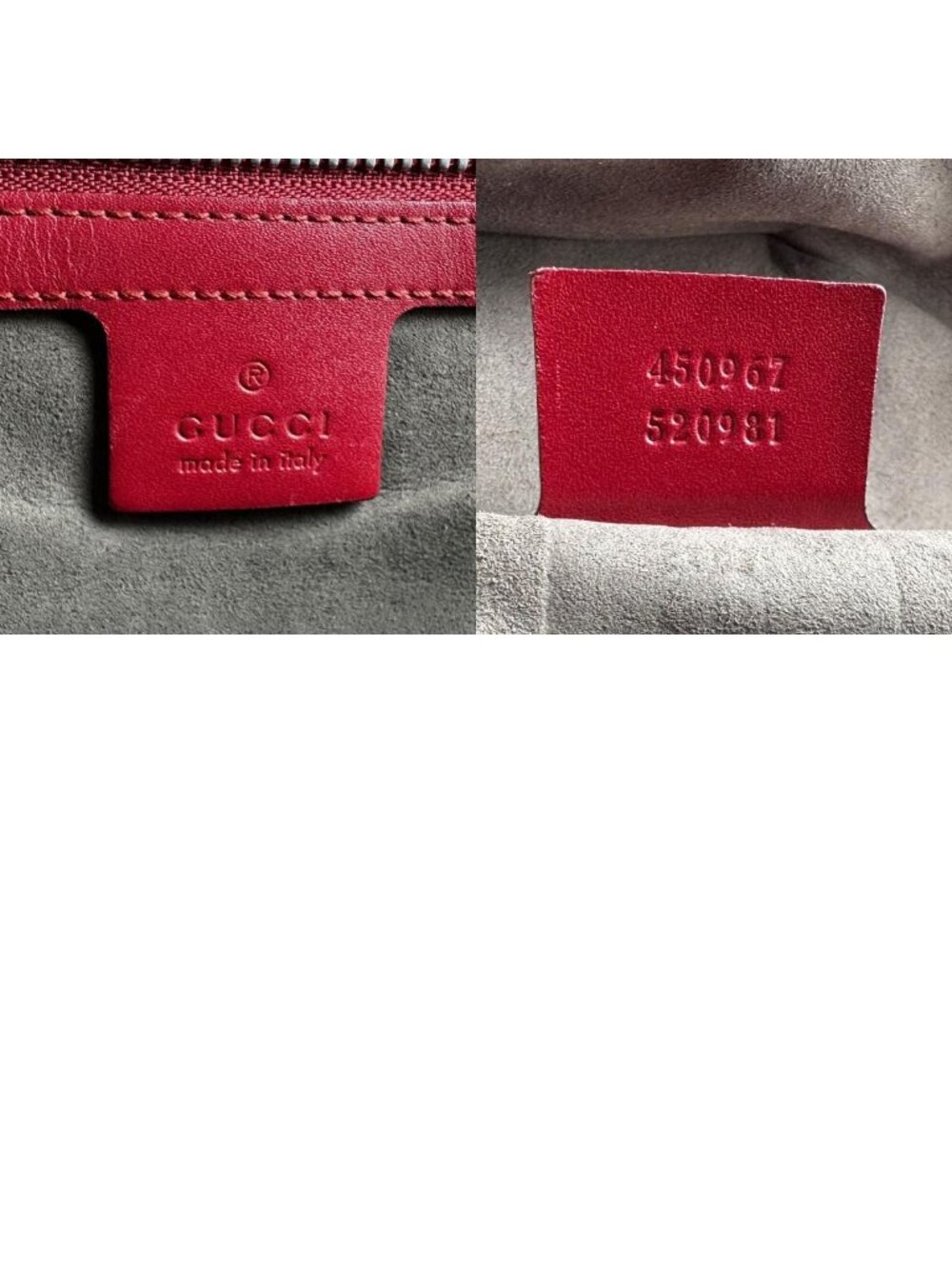 Gucci Backpack Guccissima Red - Picture 10 of 10